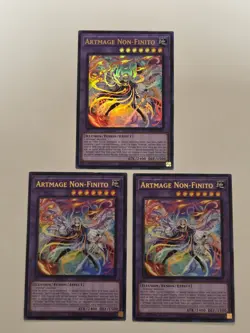 Artmage Non-Finito BPRO-EN035 (x3) Ultra Rare Yugioh 1st Edition Burst Protocol - Image 1