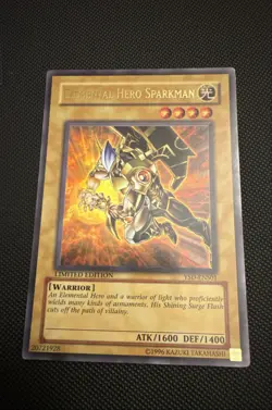 Elemental HERO Sparkman YSD-ENS01 Starter Deck 2006 Limited Edition - Image 1