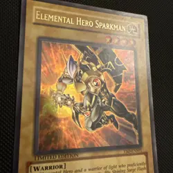 Elemental HERO Sparkman YSD-ENS01 Starter Deck 2006 Limited Edition - Image 2