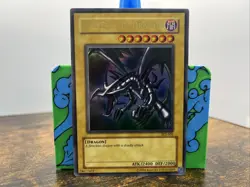 Yugioh Red-Eyes Black Dragon SDJ-001 Unlimited Edition Holo Rare - Image 2