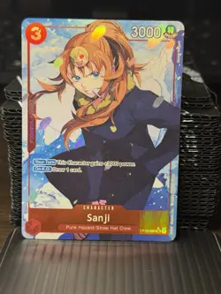 One Piece CCG Sanji Alternate Art OP10-005 SR Royal Blood - Image 1