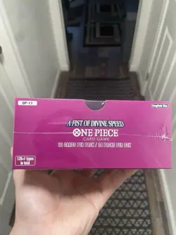 Bandai One Piece Card Game A Fist of Divine Speed OP-11 English Box 24 Packs - Image 2