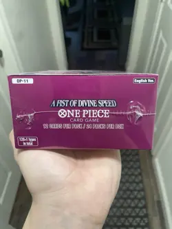 Bandai One Piece Card Game A Fist of Divine Speed OP-11 English Box 24 Packs - Image 3