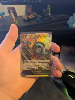 Crocodile - OP14-120 (Alternate Art) OP14-120 The Azure Sea's Seven Foil Mint - Image 3