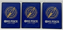 One Piece TCG Lot of 3 - Uta OP-02, Enel OP-05, Rebecca OP-05 - Image 2