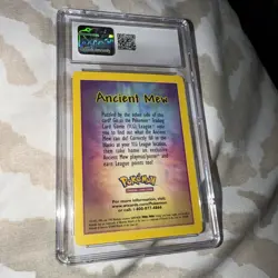Ancient Mew Details Pokemon Movie Promo CGC 10 Gem Mint 2000 - Image 2