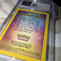 Ancient Mew Details Pokemon Movie Promo CGC 10 Gem Mint 2000 - Image 4