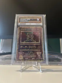 Pokemon Ancient Mew 2000 Holo Card Cosmos Movie Promo ACE 9 MINT - Image 1