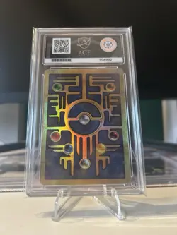 Pokemon Ancient Mew 2000 Holo Card Cosmos Movie Promo ACE 9 MINT - Image 2