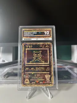 Ancient Mew 2000 Movie Promo, Cosmos Holo Graded ACE 10 GEM MINT Pokemon TCG - Image 1