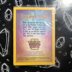 Pokemon TCG Ancient Mew Pokemon: The Movie 2000 Promo Card Sealed - Image 2