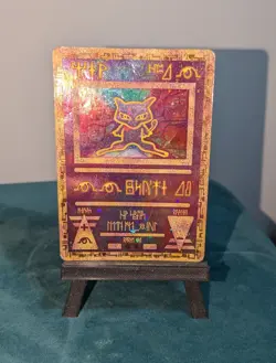 pokemon Old Vintage WOTC Movie Promo 2000 Holo Ancient Mew Pokemon Card see... - Image 2