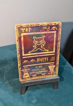 pokemon Old Vintage WOTC Movie Promo 2000 Holo Ancient Mew Pokemon Card see... - Image 3