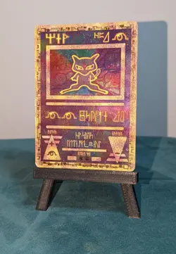 pokemon Old Vintage WOTC Movie Promo 2000 Holo Ancient Mew Pokemon Card see... - Image 4