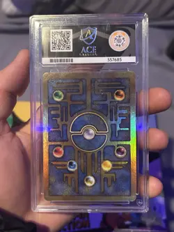 Pokemon TCG Ancient Mew Cosmos Holo 2000 Promo Pokemon Movie Graded NM-MT ACE 8 - Image 4