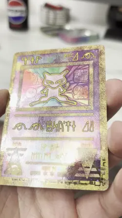 Pokemon TCG Ancient Mew 2000 Movie Promo Holo LP - Image 2