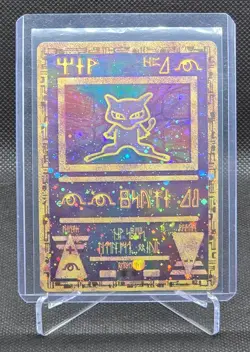 Ancient Mew Pokemon Movie Promo Card Holo Vintage - Image 1