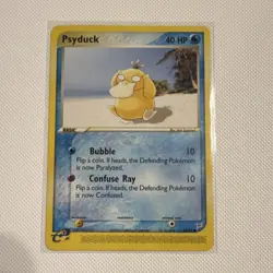 Pokemon Psyduck EX Sandstorm Regular Pokemon TCG Card English 44/95 Common Basic - Image 1