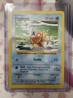 Shadowless MAGIKARP #35/102 RARE Pokemon Card Base Set! *1 Owner* Near Mint!! - Image 1
