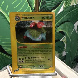 Pokemon Venusaur Expedition Base Set Rare 100 HP Stage 2 068/165 Regular Card - Image 1