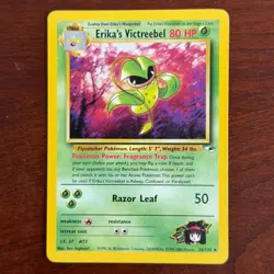 Erika's Victreebel 26/132 Non Holo Rare Gym Heroes Pokemon Card - Image 1