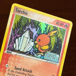 Torchic 66/100 Reverse Holo Common Crystal Guardians Pokemon Card - Image 5