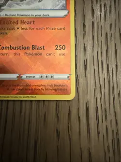 Pokemon 2023 Crown Zenith Radiant Charizard Trading Card 020/159 - Image 4