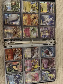 Pokemon GX/EX Full Art Holo Card Lot Charizard Solgaleo Lunala Binder Collection - Image 3