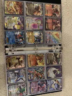 Pokemon GX/EX Full Art Holo Card Lot Charizard Solgaleo Lunala Binder Collection - Image 4