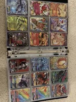 Pokemon GX/EX Full Art Holo Card Lot Charizard Solgaleo Lunala Binder Collection - Image 5
