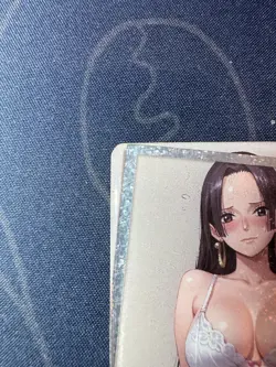 Goddess Maiden White Bikini Hancock Preimium Thick Card Waifu Doujin One Piece - Image 2