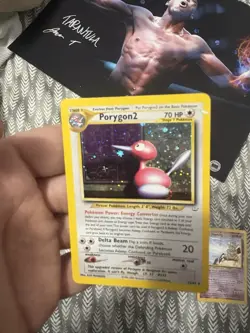 Porygon2 Neo Revelation Holo Rare Card 12/64 Pokemon TCG HP/DMG-c - Image 1