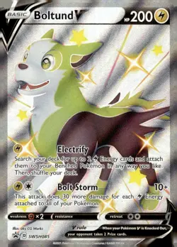 Boltund V - Holo Promo SWSH: Sword & Shield Promo Cards SWSH085 NM - Image 1