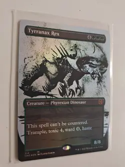 Tyrranax Rex (Showcase) Phyrexia: All Will Be One Foil - Image 4