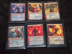 MTG Planeswalker x6 Chandra Dressed to Kill/Chandra Legacy of Fire/Chandra Nalaa - Image 1