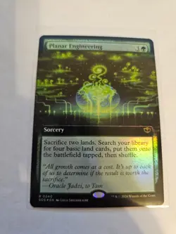 Planar Engineering Extended FOIL MTG SOS Nm/M *ON HAND* - Image 1