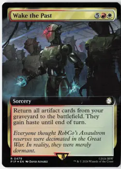 Wake the Past (Extended Art) Foil R Universes Beyond: Fallout 479 NM - Image 1