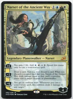 Narset of the Ancient Way *Foil* IKO 195 NM - Image 1