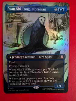 Wan Shi Tong, Librarian Borderless MTG Avatar: The Last Airbender M 0320 Foil - Image 1
