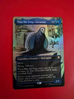 Wan Shi Tong, Librarian Borderless MTG Avatar: The Last Airbender M 0320 Foil - Image 2