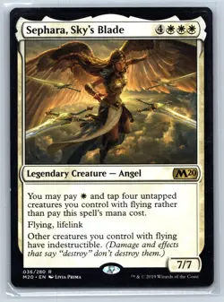 SEPHARA, SKY'S BLADE 36 RARE CORE SET 2020 MAGIC: THE GATHERING NM - Image 1