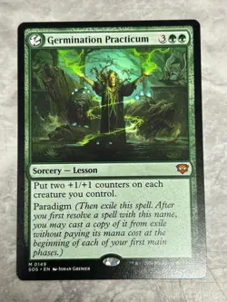 MTG Secrets of Strixhaven SOS Germination Practicum Regular - Image 1