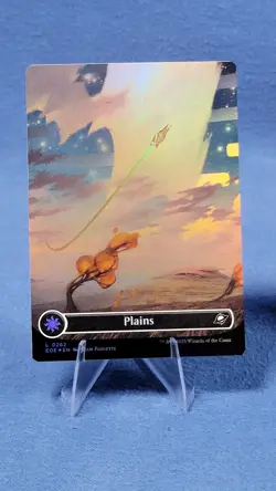 Plains 0262 Full Art Foil Land Edge Of Eternities EOE MTG Magic The Gathering A - Image 1