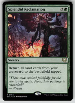 Splendid Reclamation Normal R Commander: Edge of Eternities 108 NM - Image 1