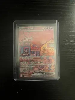 Pokemon TCG Sealed Mew EX 053 Holo Black Star Promo Scarlet & Violet 151 - Image 1