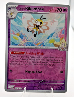 Pokemon Lillie's Ribombee - 067/159- Journey Together - Reverse Holo (JTG) - Image 1