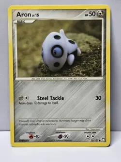 ARON 71/123 COMMON MYSTERIOUS TREASURES POKEMON NM - Image 1