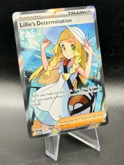 Lillie’s Determination 169/132 UR Holo Pokemon Mega Evolution 2026 Full Art NM/M - Image 1