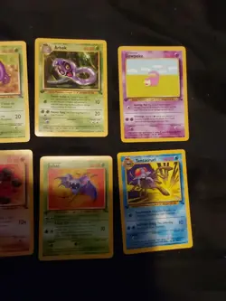 1999 Pokemon Fossil 1st Ed Card Lot 8 Cards. Collectible Card Game Movie - Image 3