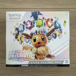 ✅Pokemon Prismatic Evolutions Elite Trainer Box ETB | NEW | (Plastic Rip)✅ - Image 1